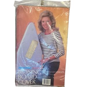 NWT Vintage Ironees Silicone Ironing Board Cover No. 462 Scorch Resistant U.S.A.